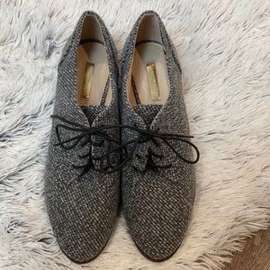 Louise et Cie Finch Tweed Oxford Shoes 9.5
